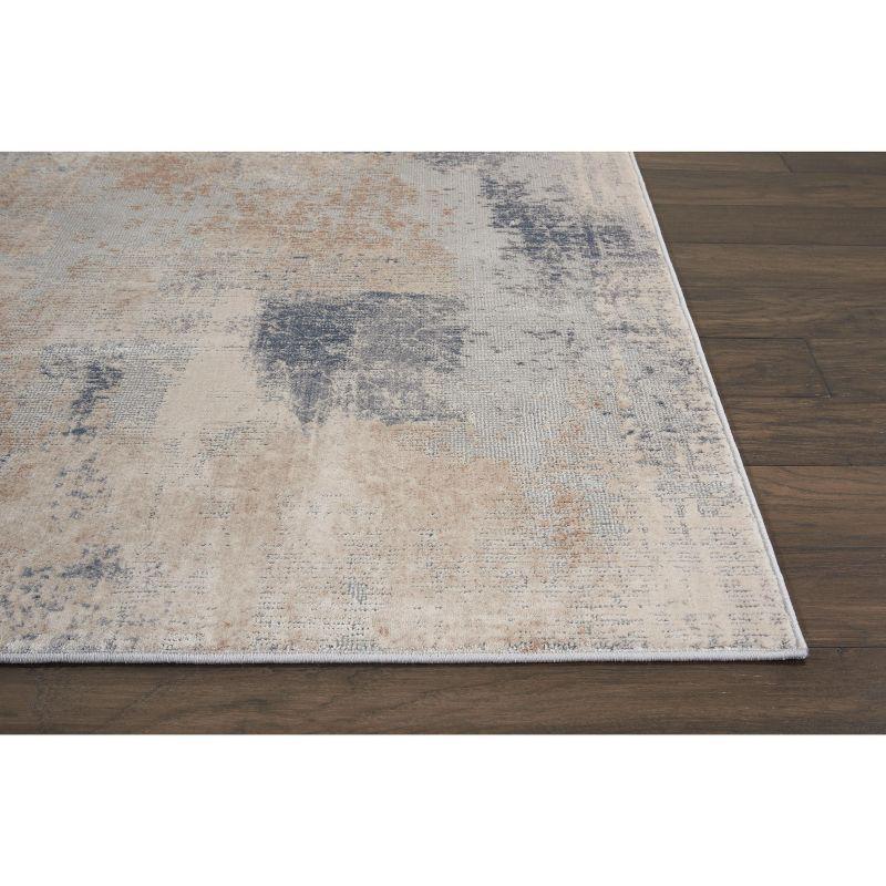 Nourison Rustic Textures Contemporary Abstract Indoor Area Rug Beige/Grey 5'3" x 7'3"