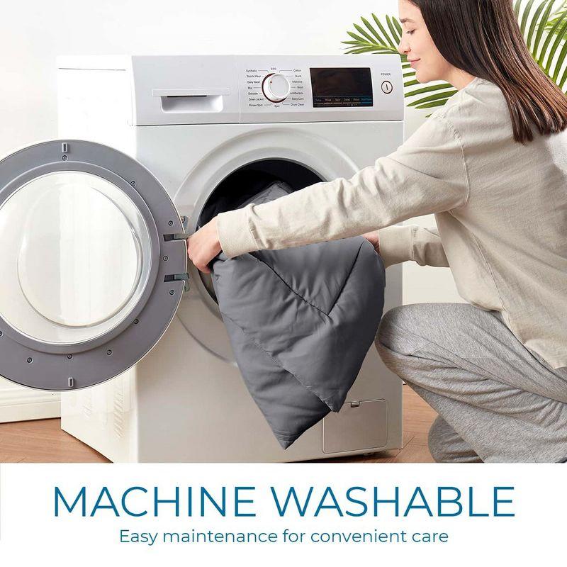 Nestl All Season Solid Lightweight Down Alternative Comforter