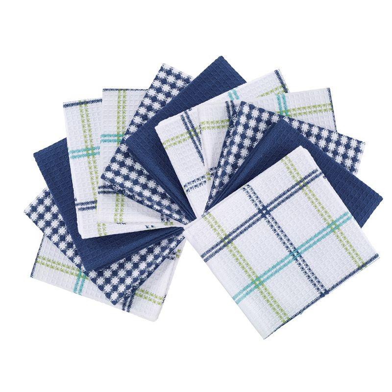 T-fal Flat Waffle Kitchen Dishcloth Set