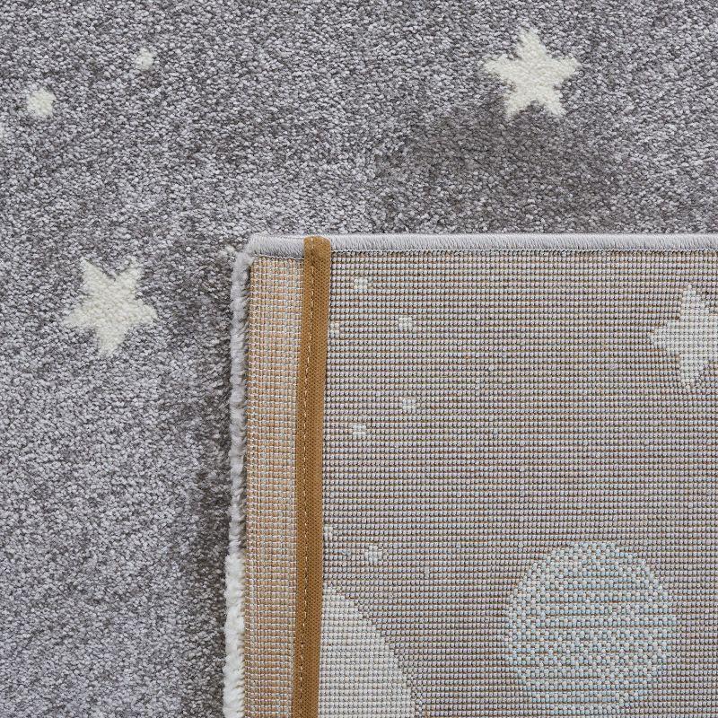 Carousel Kids  CRK103 Loomed Indoor Runner Rug - Grey/Lavender - 2'3"x10' - Safavieh