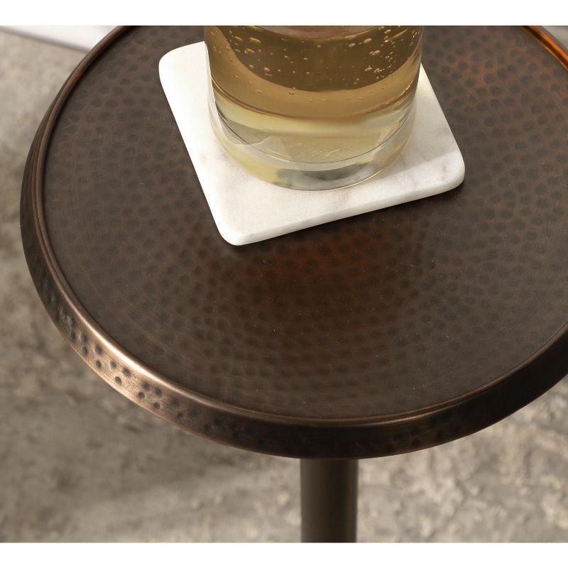 Kate and Laurel Sanzo Metal Drink Table