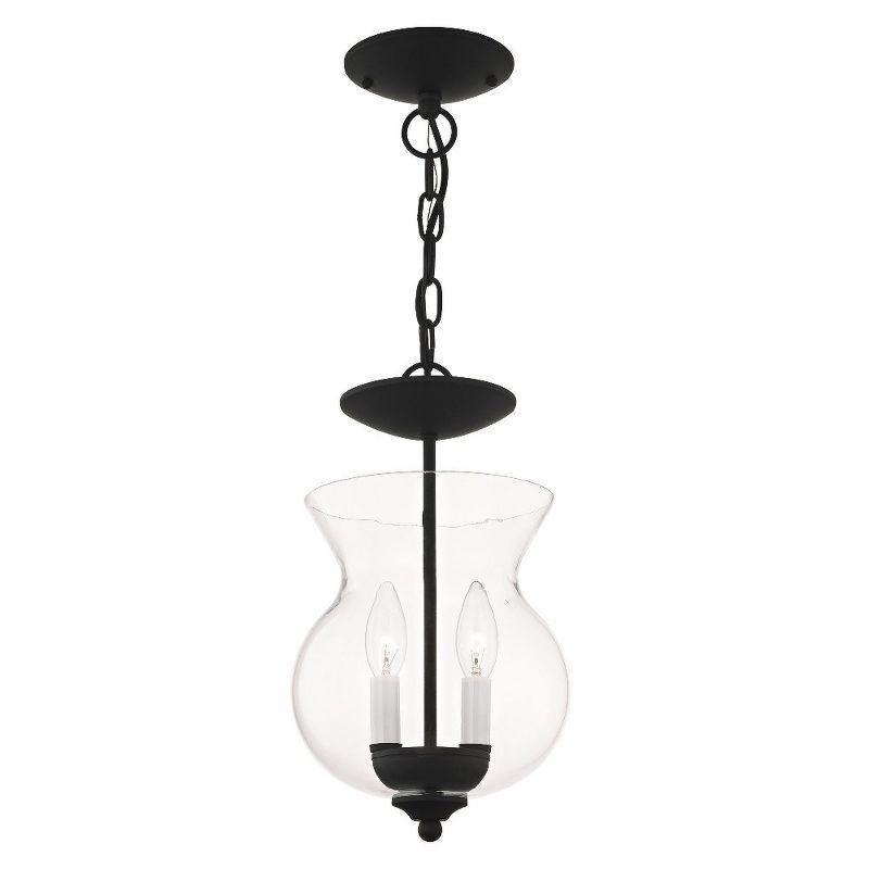 Livex Lighting Heritage 2 - Light Pendant in  Black