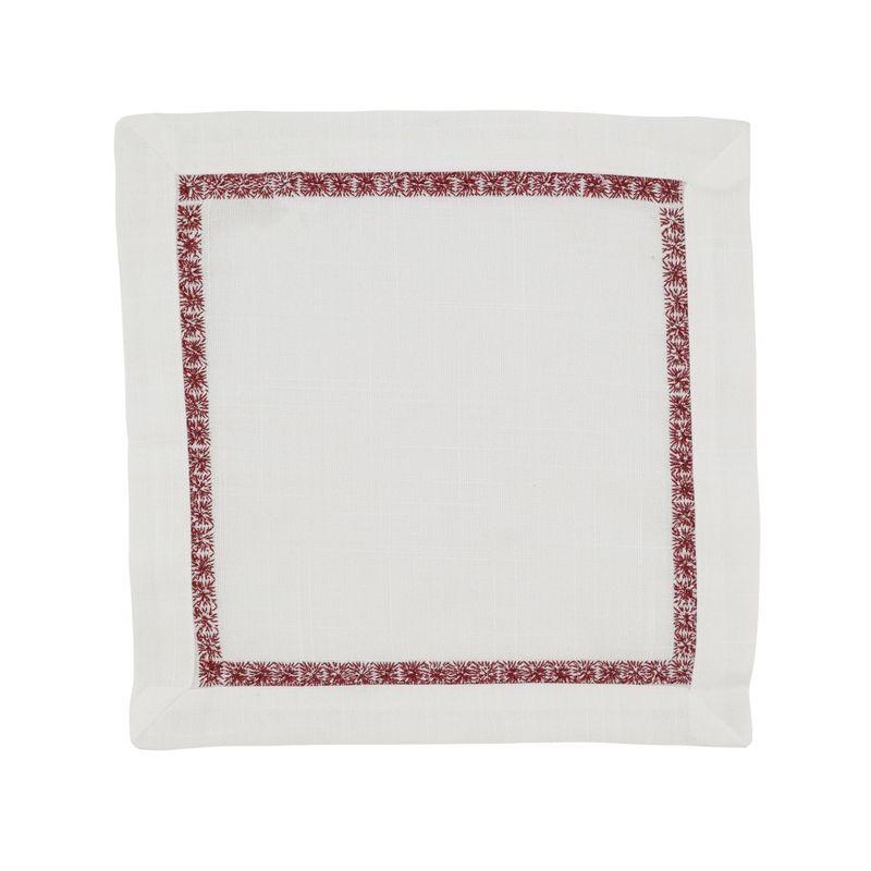 Mayer Polyester Embroidered Square Napkin