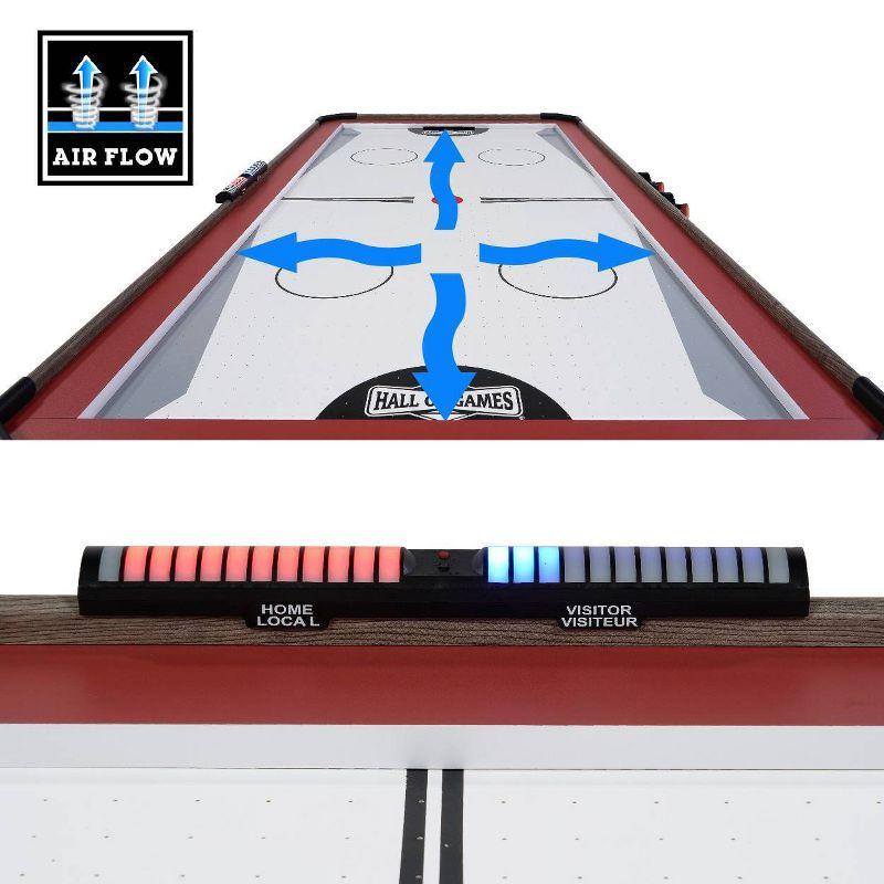 Hall Of Games 66" Air Powered Hockey With Table Tennis Top