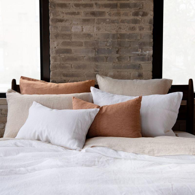 100% French Linen Pillowcase Set