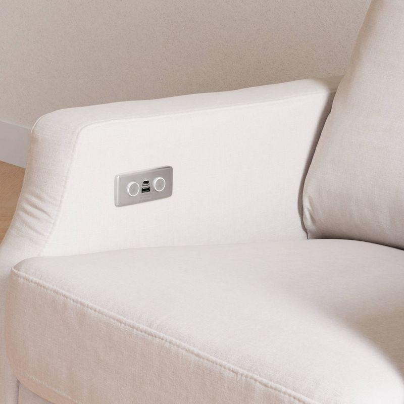 Crewe Electronic Recliner and Swivel Glider in Eco-Performance Fabric