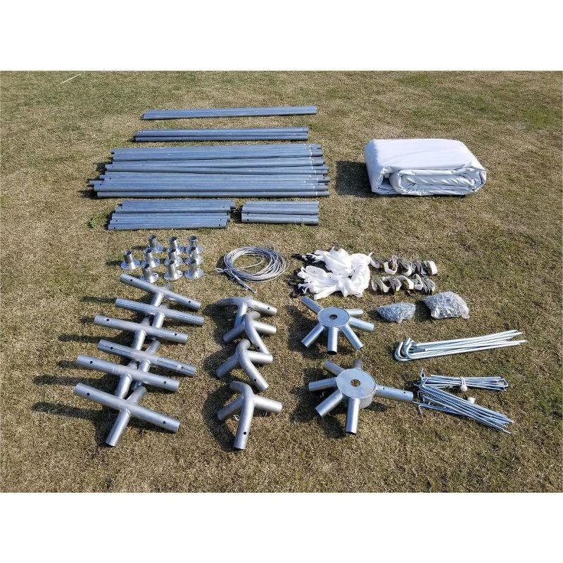 Party Tents Direct 20' x 20' Weekender Party Frame Tent, Blue | Wayfair
