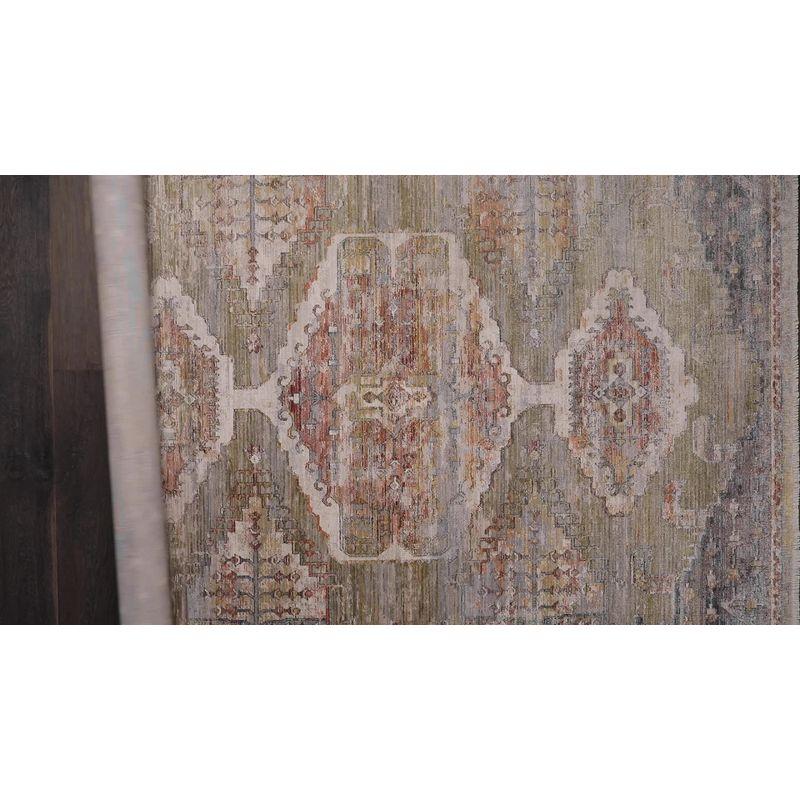 3'11"x5'10" Haelyn Medallion Area Rug Olive - Jaipur Living