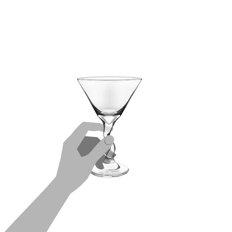 Libbey Libbey Z-Stem 9.25 oz. Martini Glasses (Set of 4)