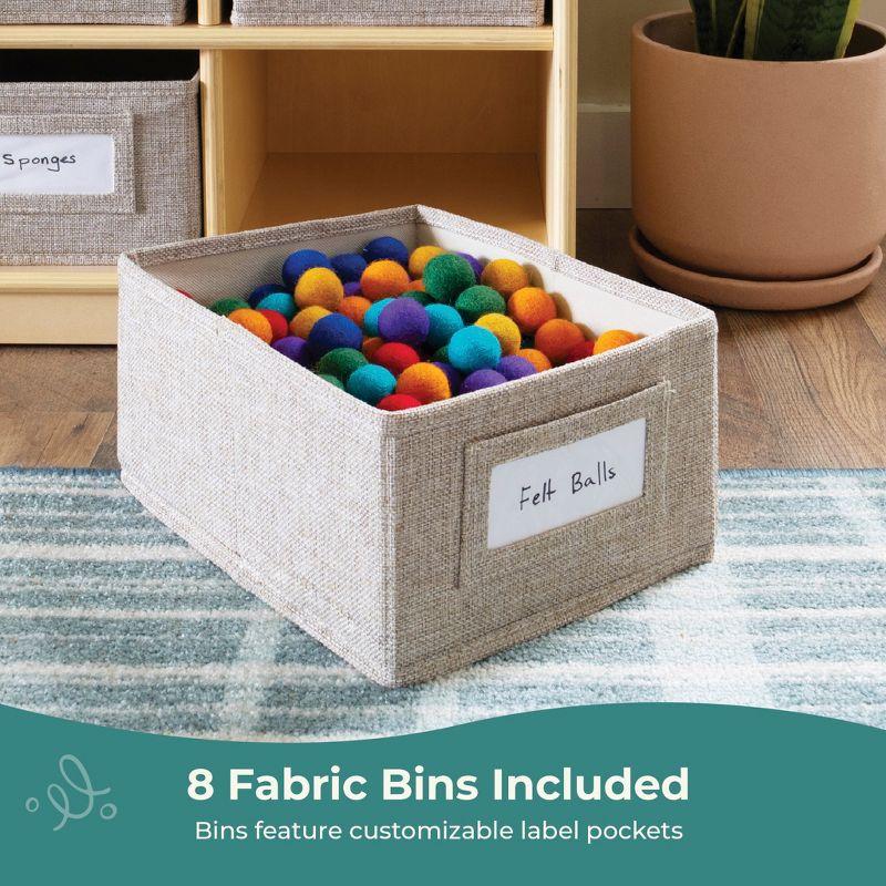EdQ Essentials Bin Cubby Storage Organizer