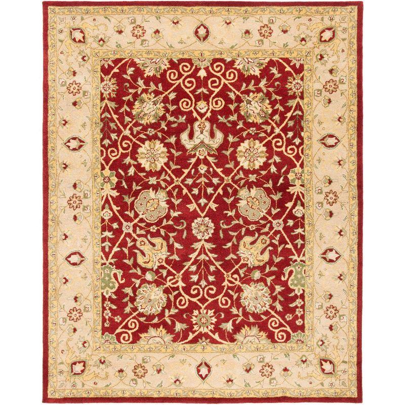 Antiquity AT21 Hand Tufted Indoor Area Rug - Rust - 8'3"x11' - Safavieh