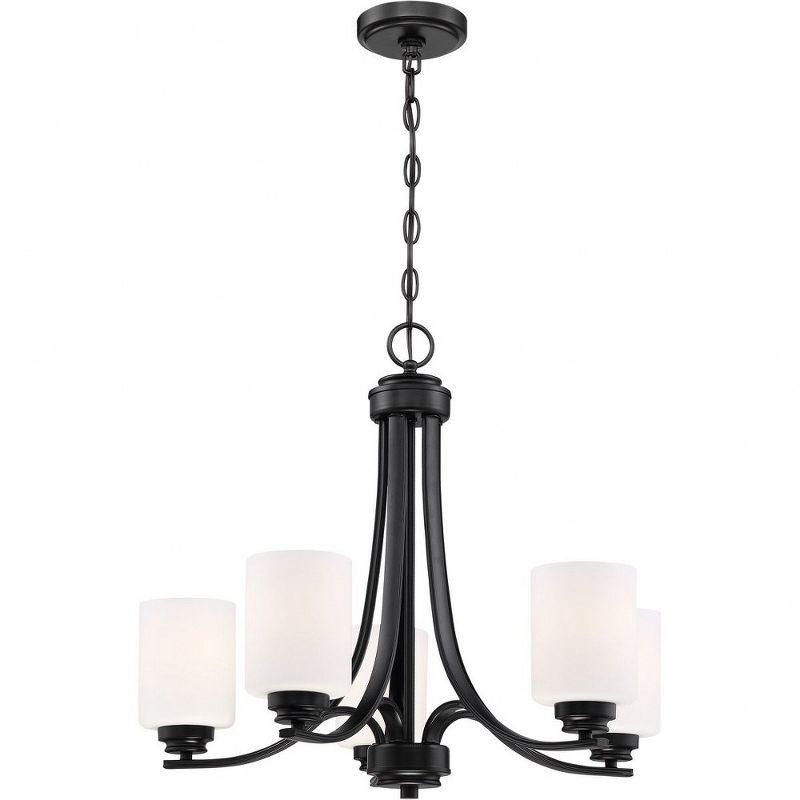 Craftmade Lighting Bolden 5 - Light Chandelier in  Flat Black