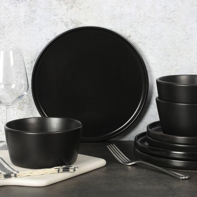 Gibson Soho Lounge Stoneware Dinnerware Set - Service for 8