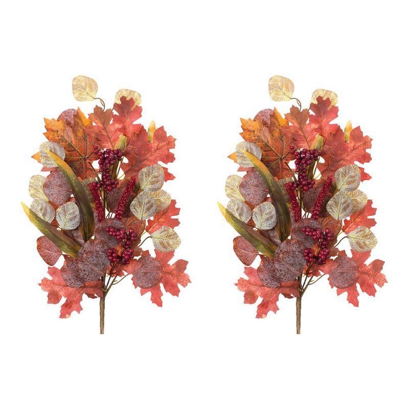 Melrose Mixed Fall Foliage Stem (Set of 2)
