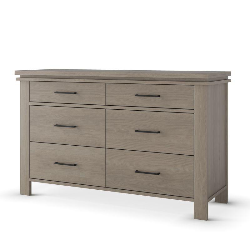 Child Craft Denman 55" Wide 6-Drawer Double Dresser