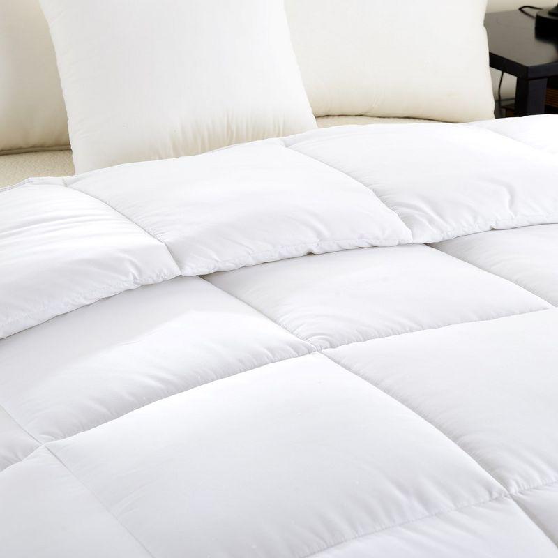 Cheer Collection Luxurious Down Alternative All Season Comforter (White)