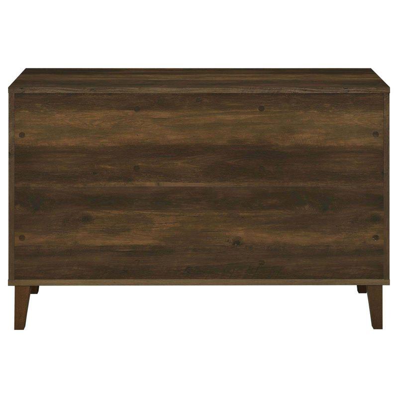 Coaster Torin Farmhouse 2 Door Wood Accent Cabinet Dark Pine