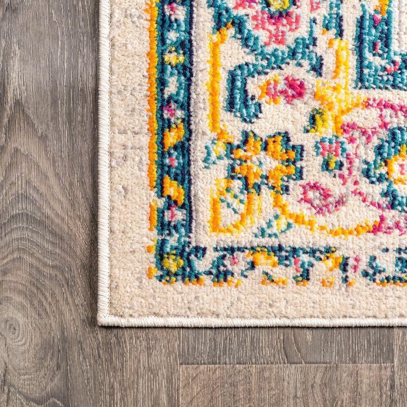 Brooklyn Geometric Medallion Area Rug  - JONATHAN Y