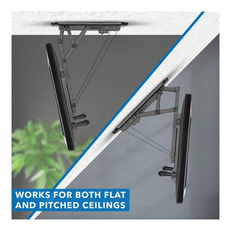 Mount-it Mount-It Black Motorized Ceiling Mount for Screens Holds up to 77 Lb. lbs