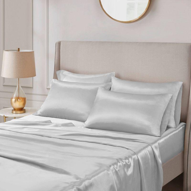 Satin Luxury 6-Piece Sheet Set