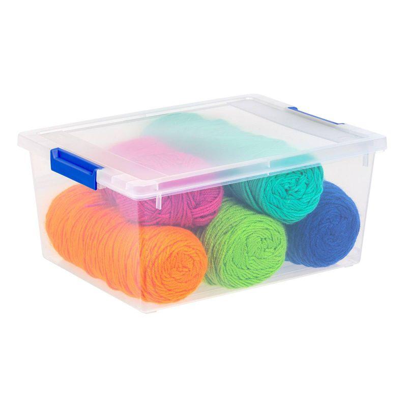 IRIS USA, Inc. IRIS USA, Inc. Plastic Storage Tub & Tote (Set of 4)