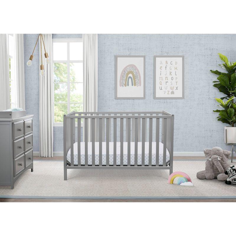 Delta Children Heartland 4-in-1 Convertible Crib - Greenguard Gold Certified