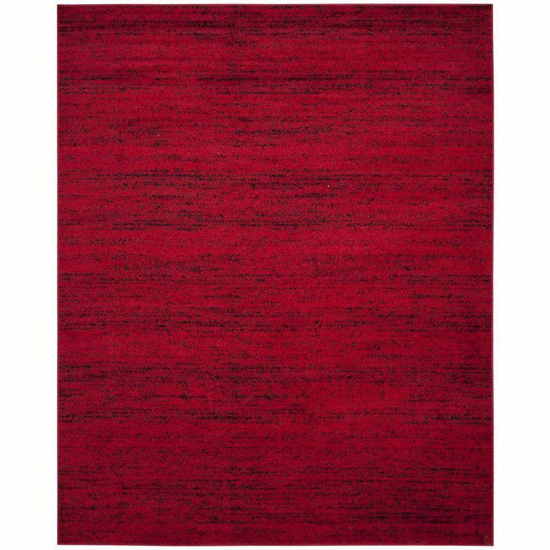 Adirondack ADR117 Machine Made Indoor Area Rug - Red/Black - 9'x12' - Safavieh