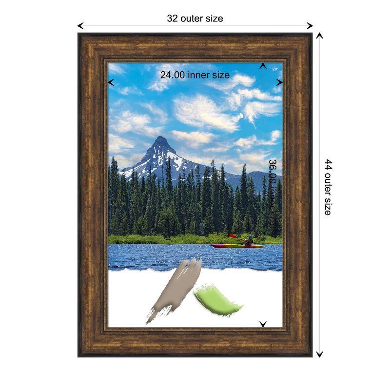 Amanti Art Ballroom Bronze Picture Frame Opening Size 24x36 in.
