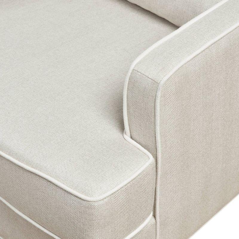 Collin Wide Armchair with Toss Pillow