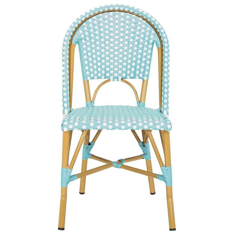 Casidy Polyethylene (PE) Wicker Wicker Outdoor Dining Side Chair