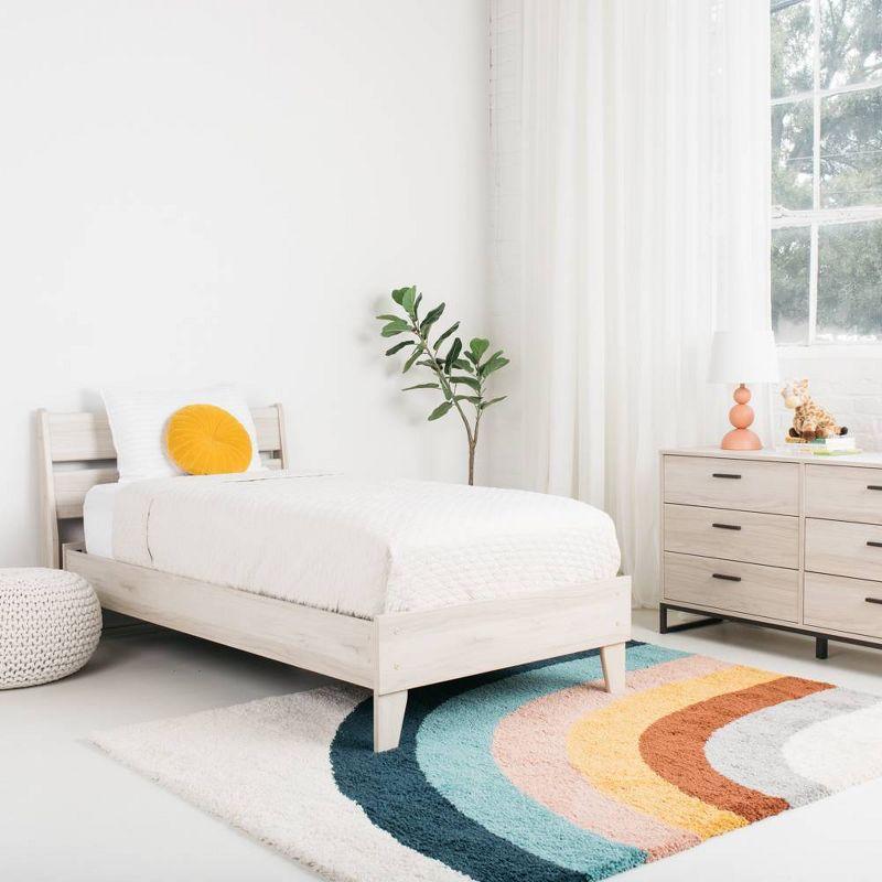 Queen Socalle Platform Bed Natural - Signature Design by Ashley