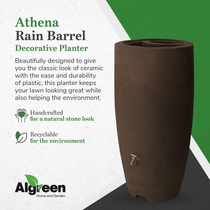 Algreen Athena Plastic Rain Water Collection Drum Barrel