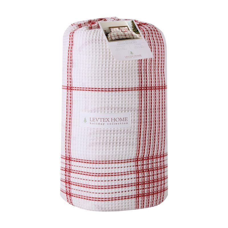 Peppermint Plaid Comforter Set - Levtex Home