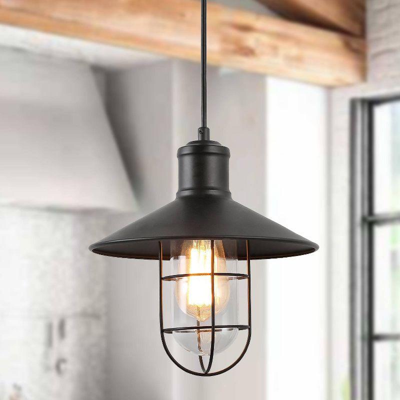 1 - Light Satin Black Single Pendant
