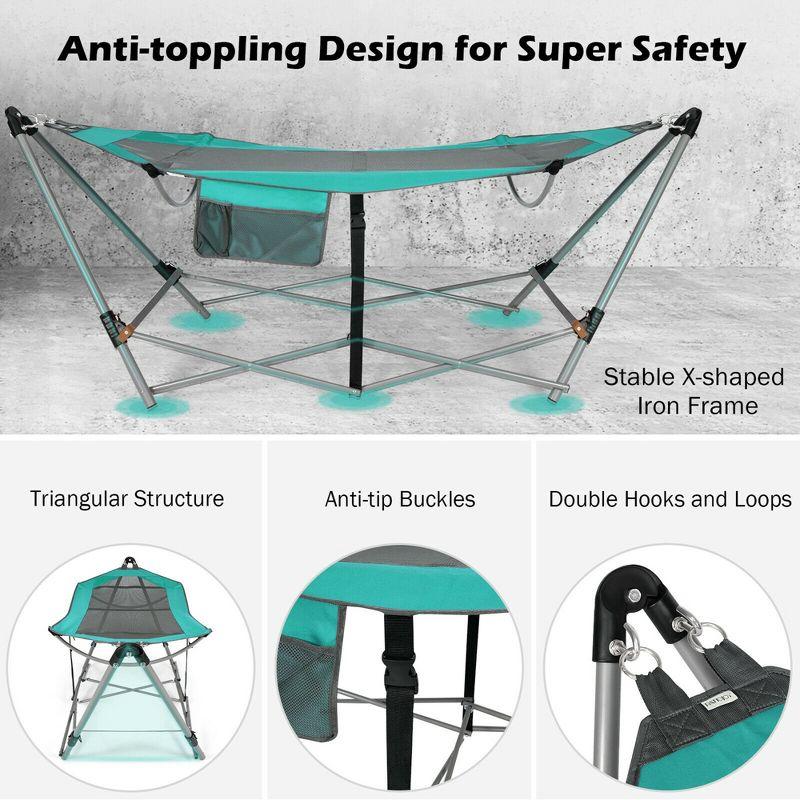 Arlmont & Co. Chrisshanno 1 Person Classic Hammock with Stand