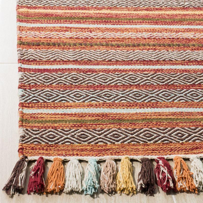 Montauk MTK901 Hand Woven Indoor Area Rug - Rust/Multi - 8'x10' - Safavieh.