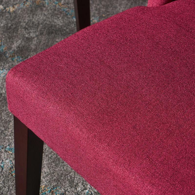 Wildon Home® Elegant Tufted Design Upholstered Dining Chairs Set of 2