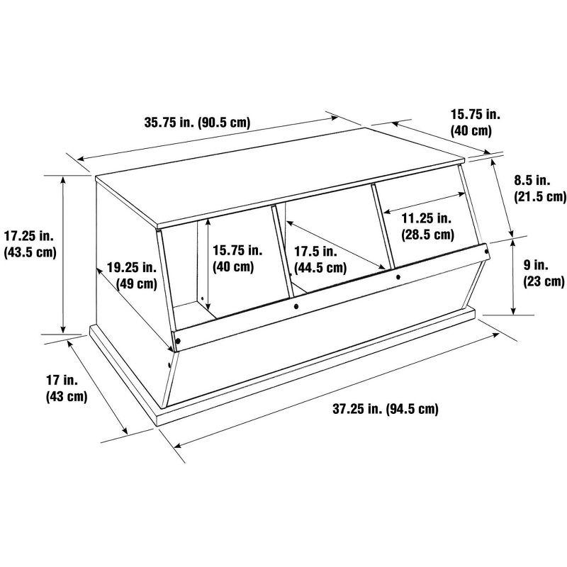 Harriet Bee Swerting Manufactured Wood Toy Organizer