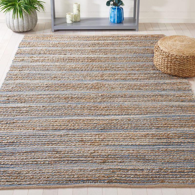 Cape Cod CAP851 Woven Indoor Area Rug - Blue - 4'x6' - Safavieh