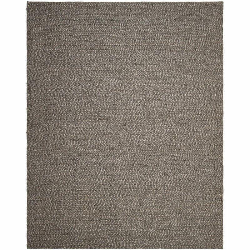 Handmade Gray Braided Jute 8' x 10' Area Rug