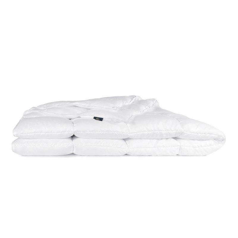 Queen Down Illusion Lightweight Down Alternative Comforter - Serta