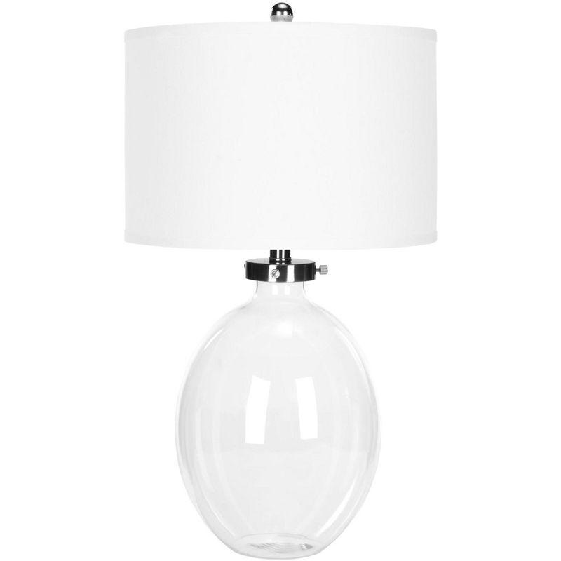 Neville Clear Glass Table Lamp (Set of 2) - LIT4067 - Glass - Safavieh