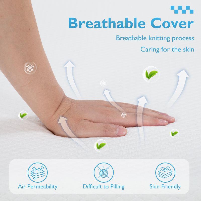 FDW 8 inch California King Mattress Gel Memory Foam Mattress for Cool Sleep & Pressure Relief/CertiPUR-US Certified/Bed-in-a-Box,California King