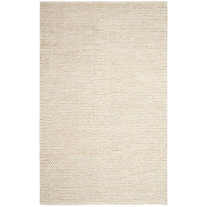 Ivory Handwoven Jute 6' x 9' Area Rug