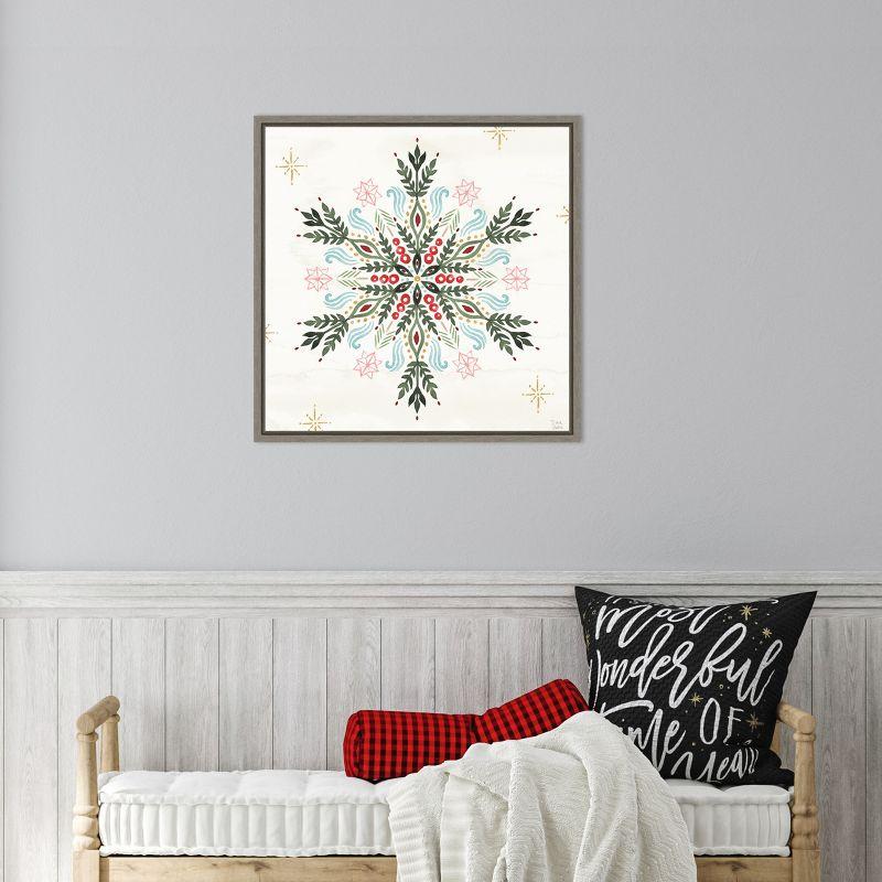 Amanti Art Winter Moment XI by Dina June Canvas Wall Art Print Framed 22 x 22-in.