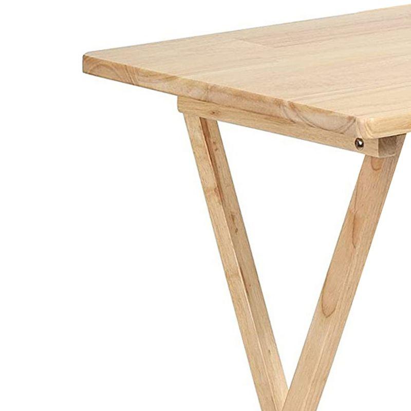 PJ Wood Tray Table (Set of 2)