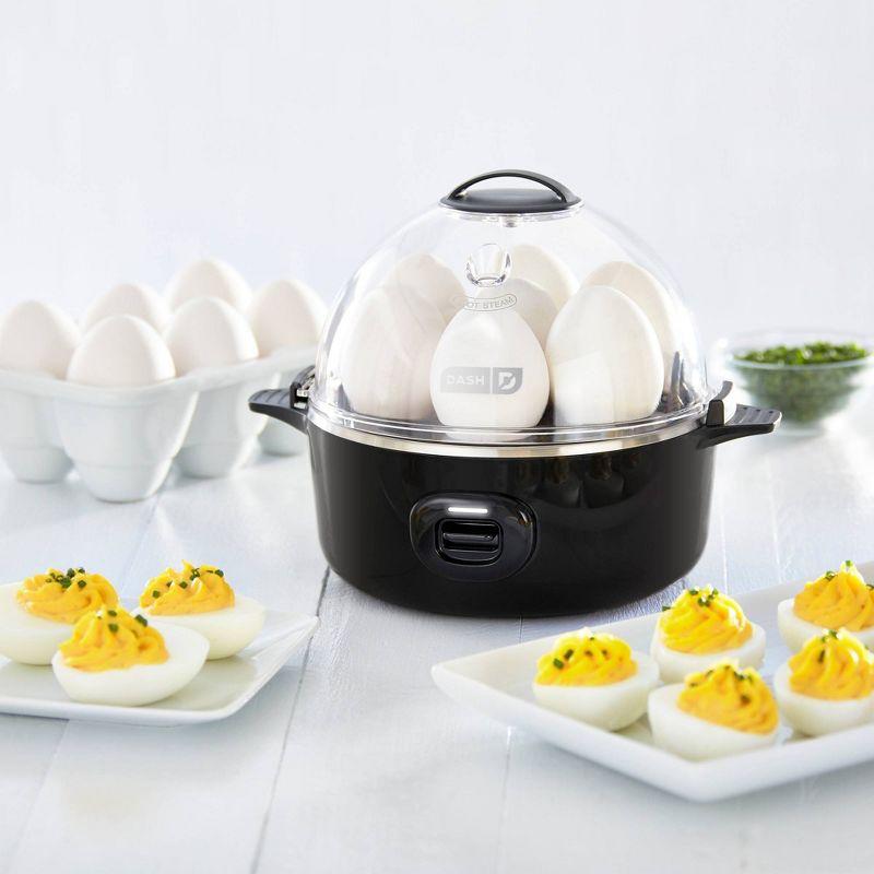 Dash 3-in-1 Everyday 7-Egg Cooker with Omelet Maker and Poaching