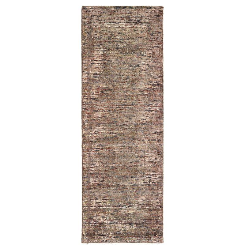 Legends Handmade Tufted Taupe/Brown Area Rug