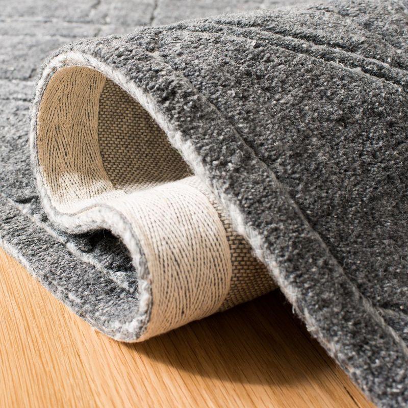 Casablanca CSB664 Hand Tufted Area Rug - Charcoal - 8'x10' - Safavieh.