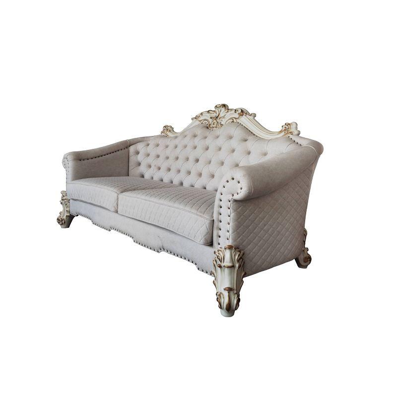 89" Vendome II Sofa: Crystal Button Tufting, Nailhead Trim - Acme Furniture